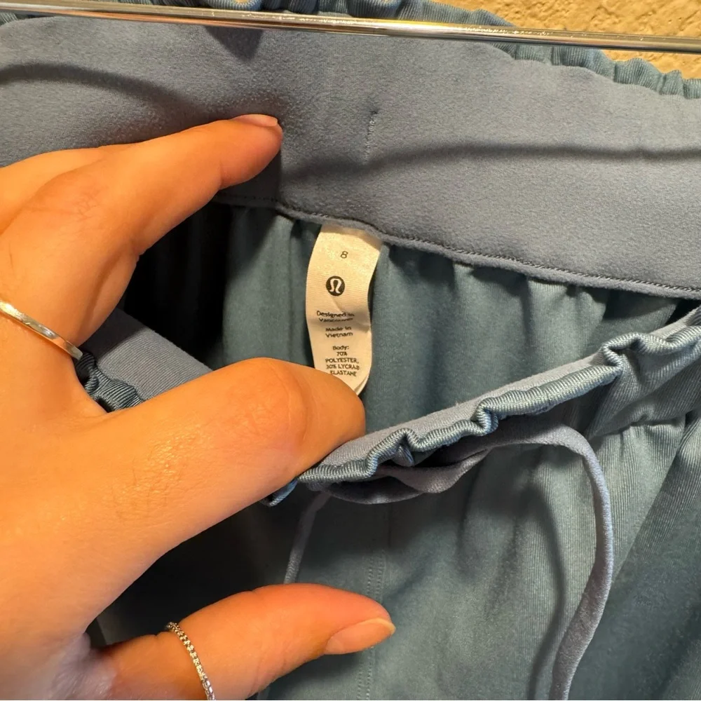 Lululemon Stretch High-Rise Jogger *Full Length Blue size 8 - Picture 6 of 10